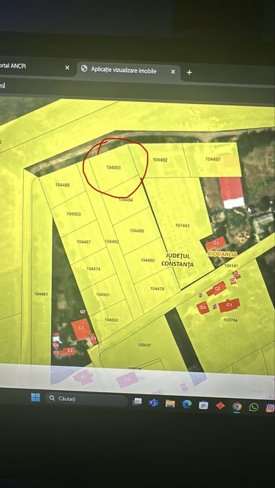 Teren intravilan 560mp , Ciocârlia de sus jud Constnața - utilități