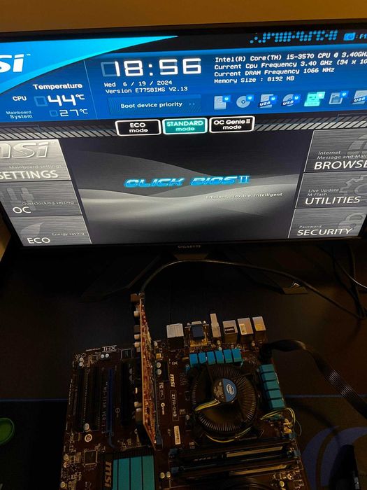 Дъно Дънна платка MSI Z77A-G43 LGA 1155 DDR3 OVERCLOCK