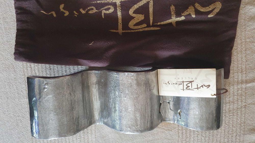 Биметални поставка за вино и настолен часовник от Art 3 Design