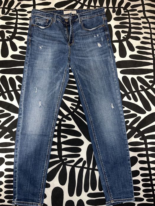 Blugi Regular High Waist Stradivarius