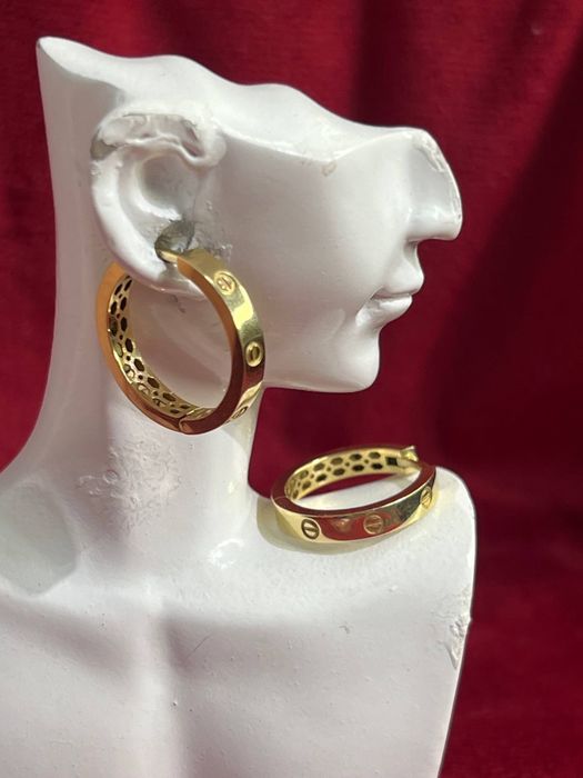Золотые серьги/BariBarShop/0•0•12