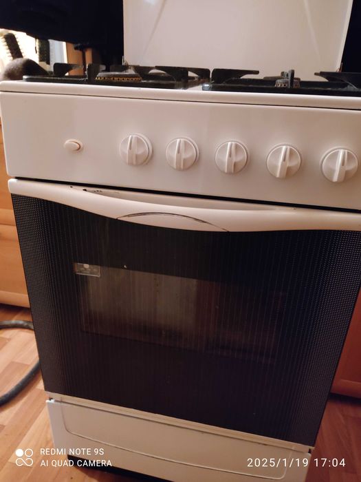 Газовая плита рабочая