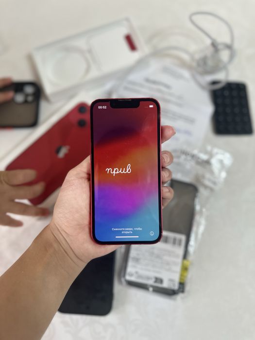 Айфон 13 мини красный 128 гб