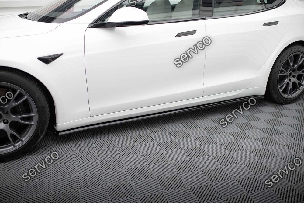 Praguri Tesla Model S Plaid Mk1 Facelift 2021- v3 - Maxton Design