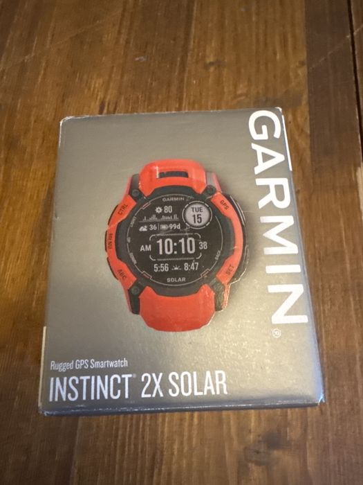 Часовник Garmin instinct 2x solar - Flame red