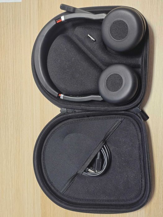 Casti Jabra Evolve 75 – Wireless Bluetooth Headset – Earpad-uri noi