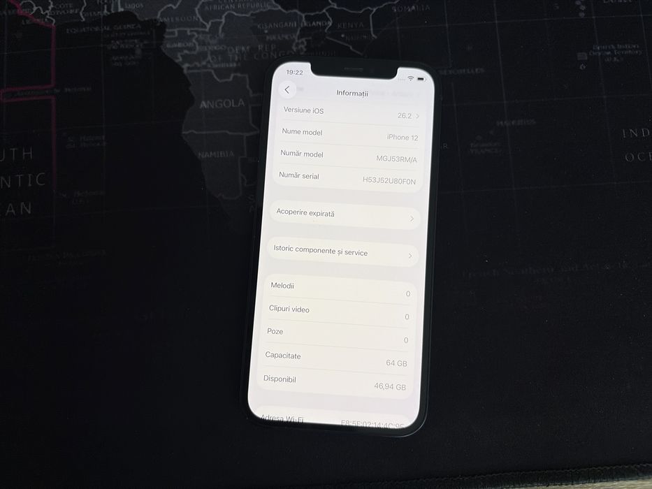 Iphone 12, black, 64GB