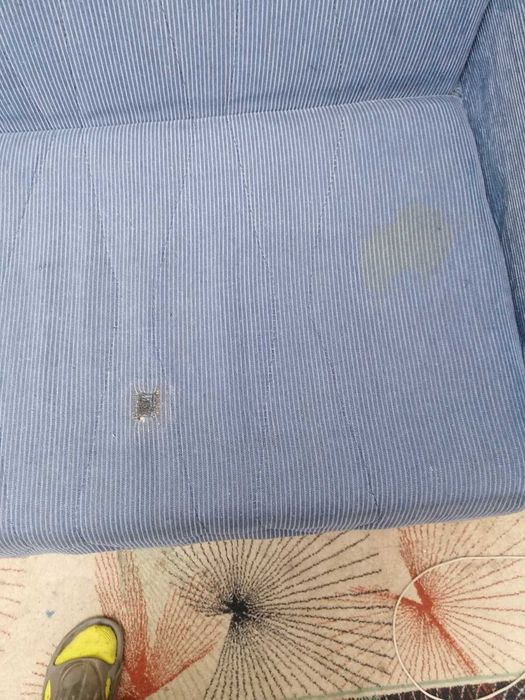 Диван клик-клак син