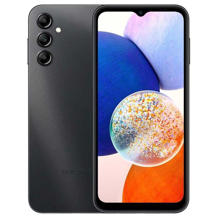 Telefon Samsung Galaxy A14 retea 5G 64GB Dual Sim 6.6" Negru NOU in cutie Sigilat!