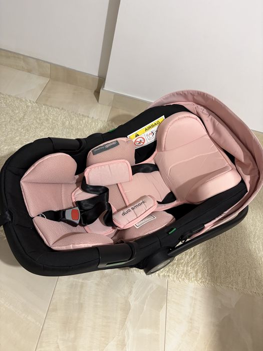 Chipolino детско столче за кола Duo Smart group 0+, flamingo