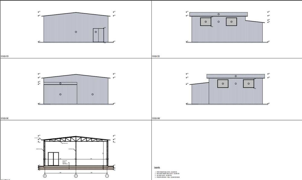Structura de hală + închideri – Aprox. 150 MP – CLUJ-NAPOCA