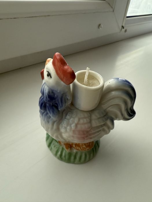 Подсвечник статуэтка Петух