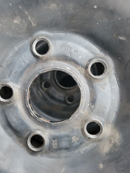 Jante  R15 prinderea 5x112  tablă vw capace originale vw