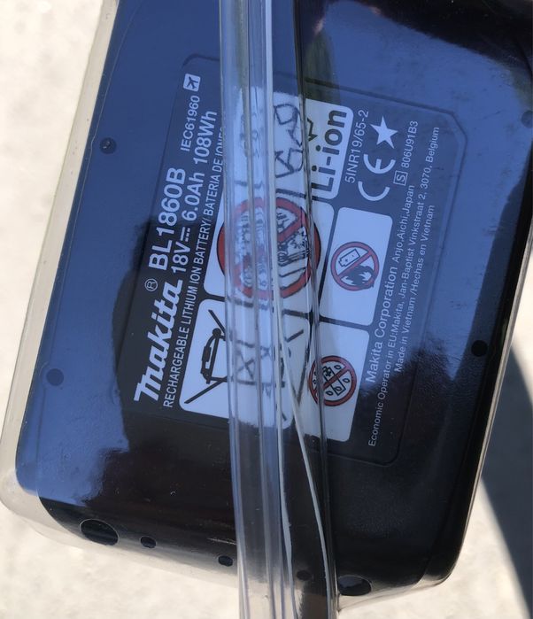 Акумулаторна Батерия Makita Макита 18V 6Ah