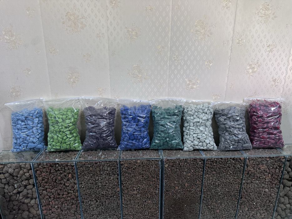 Rangli toshlar Цветной декоративный камень