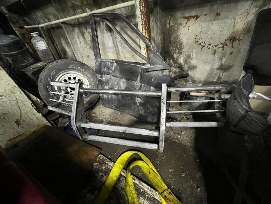 Кенгурятник паджеро 2