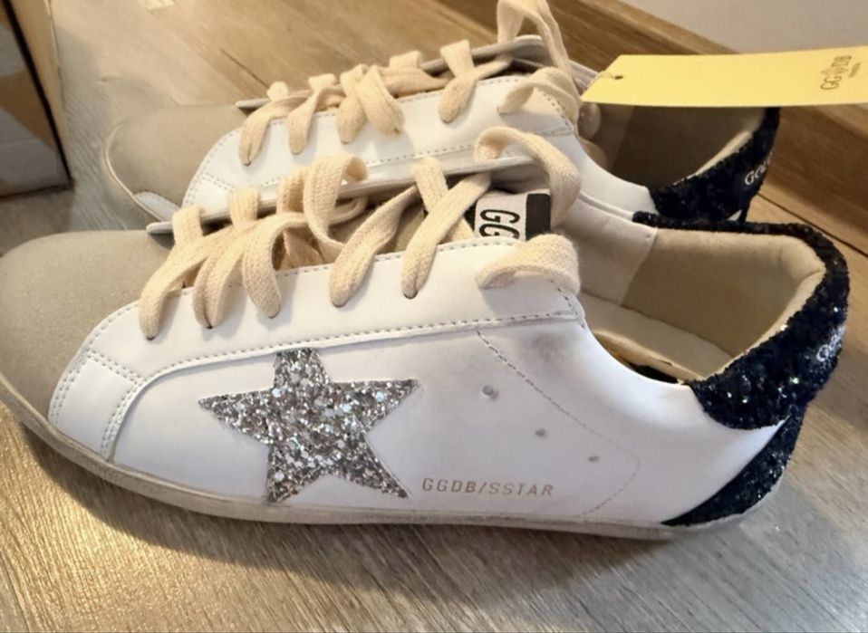Shoes. Like golden goose