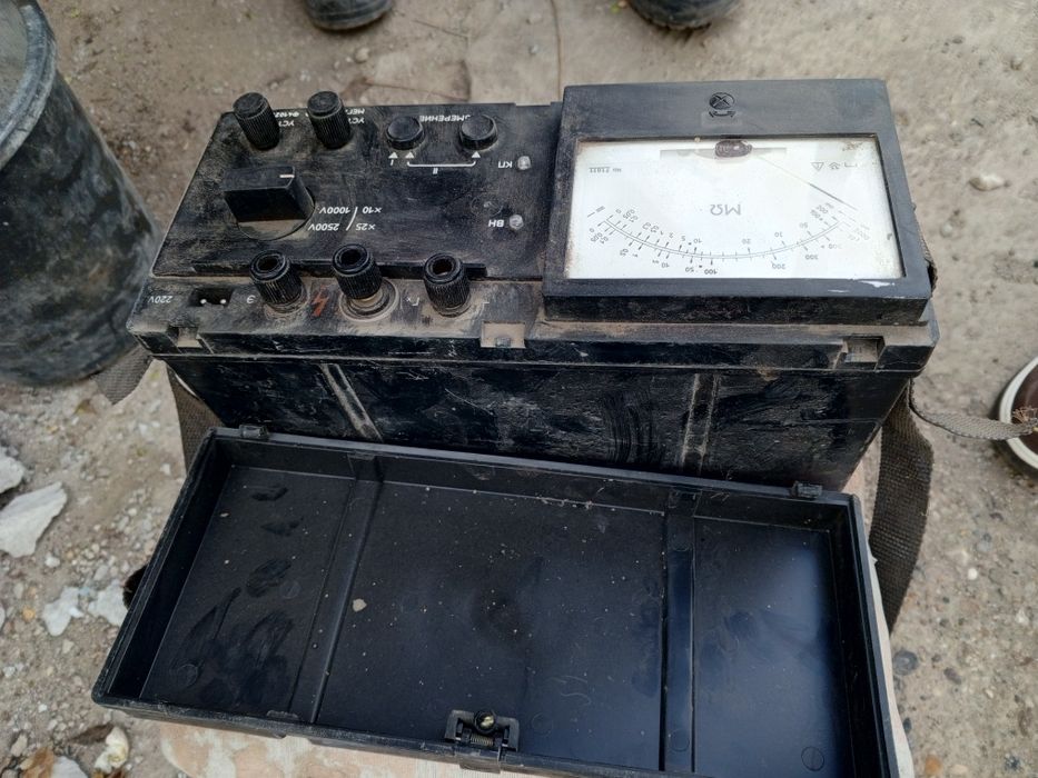 Мегометр для проверки