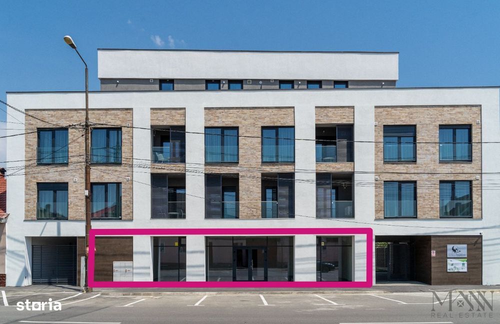 Spațiu comercial nou, bloc verde | De inchiriat | Calea Clujului