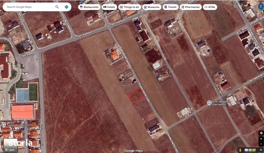 Teren intravilan 500 mp Cumpana