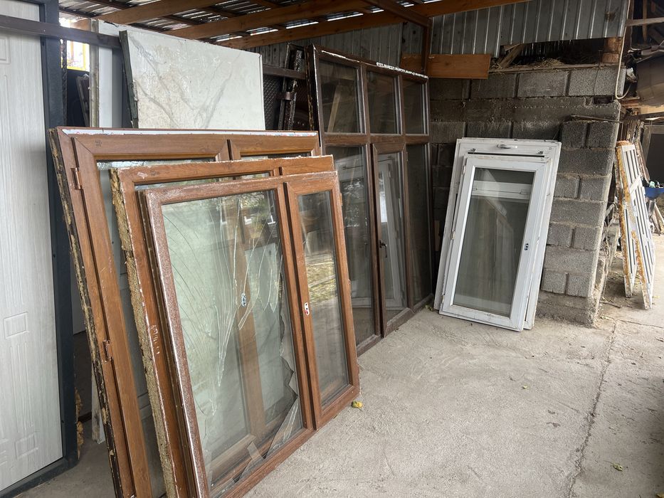 Б/У пластиковые окна,акфа терезелер;