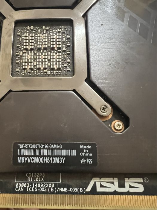 Vand placa video asus tuf 3080TI 12 Gb lovita