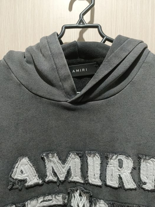 Худи Amiri серый