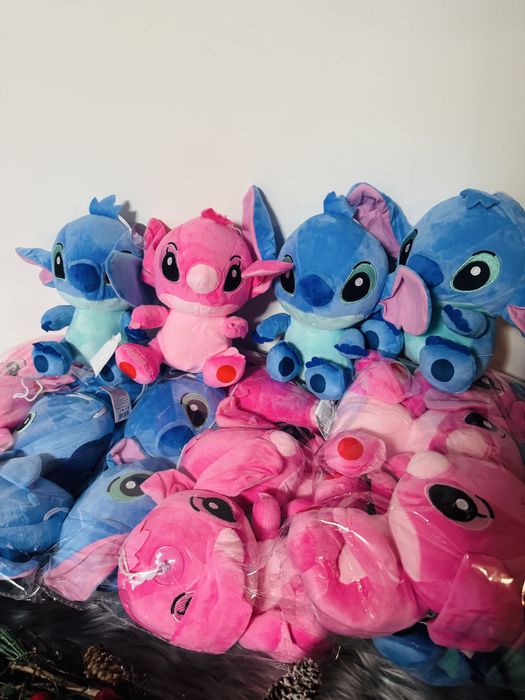 Ursuelt plus stitch 20cm/25cm/30cm/labubu stitch/ghiozdanel/respira