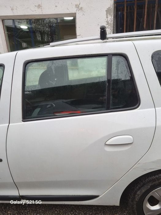 Usa Stanga Spate Dacia Dacia Logan II MCV 2013 - 2016 SUV 4 Usi Blanc Glacier DV369 (1422)
