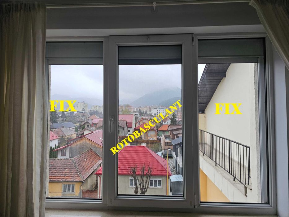 Geam termopan cu tamplarie PVC
