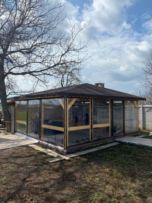 Folie terasa/ folii terase și foisoare transparenta Cristal rulou