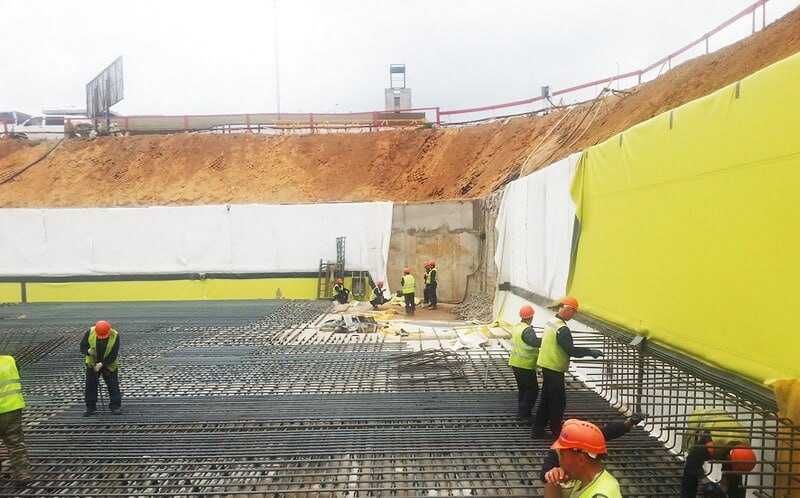 Терасса Пентхаус ПВХ Мембраны ГИДРОИЗОЛЯЦ ДРЕНАЖ Геотекстил Битум ФЕРГ