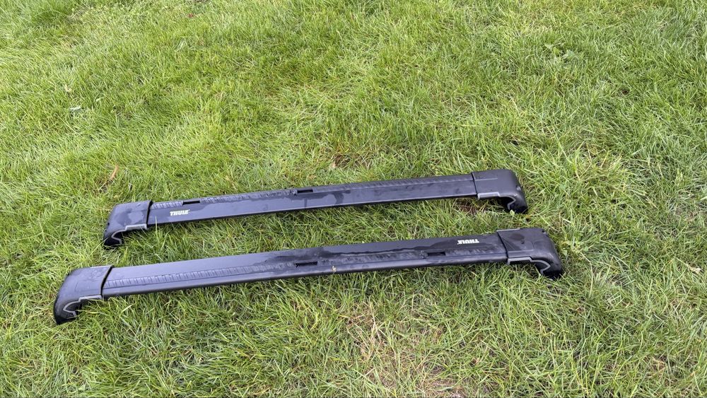 Bare transversale Thule Wingbar Edge Black pentru BMW 5-serie Touring F21 su X5 F15 + Snowpack