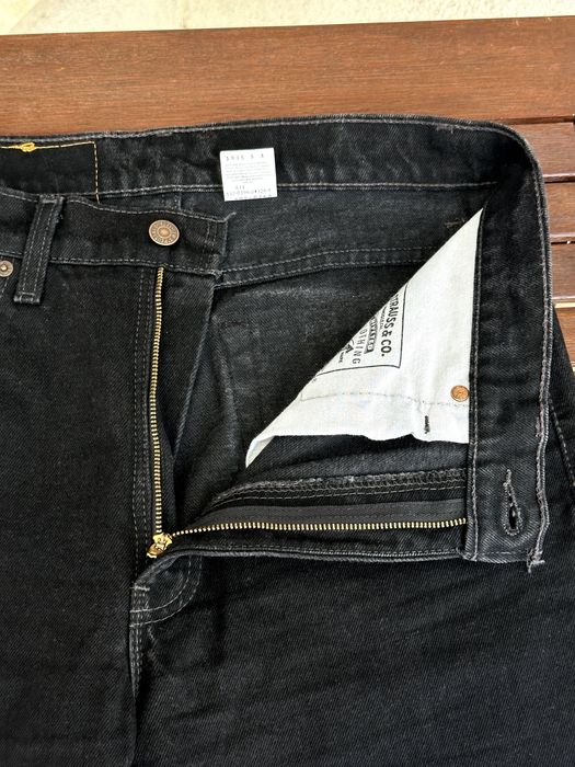 Мъжки дънки LEVI'S / 505 Regular Fit Straight Leg (Made in USA) - размер W33 / L34, Отлично състояние