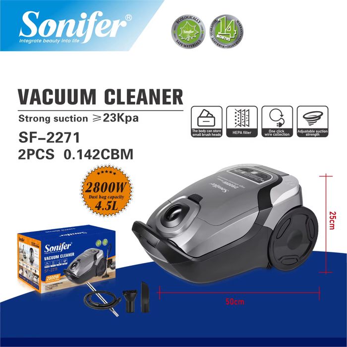 Доставка! Пылесос Sonifer SF-2271