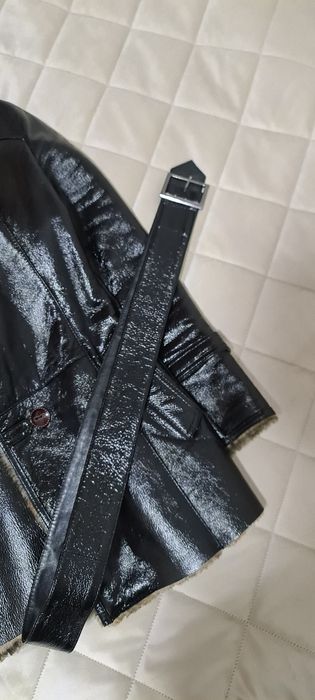 Дублёнка женская, волк/овчина