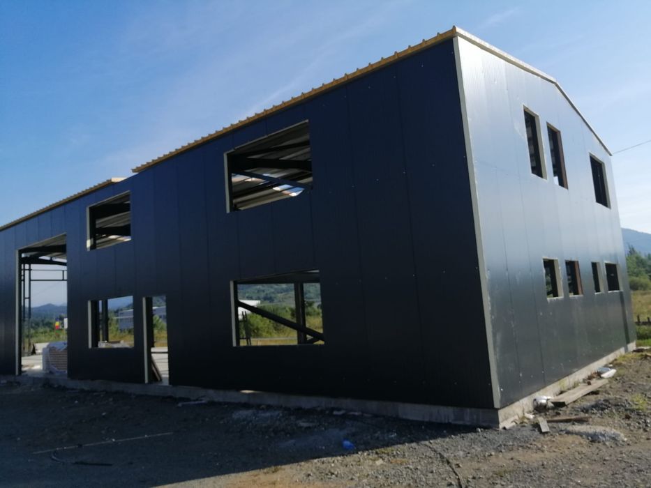 Vand hala structura metalica