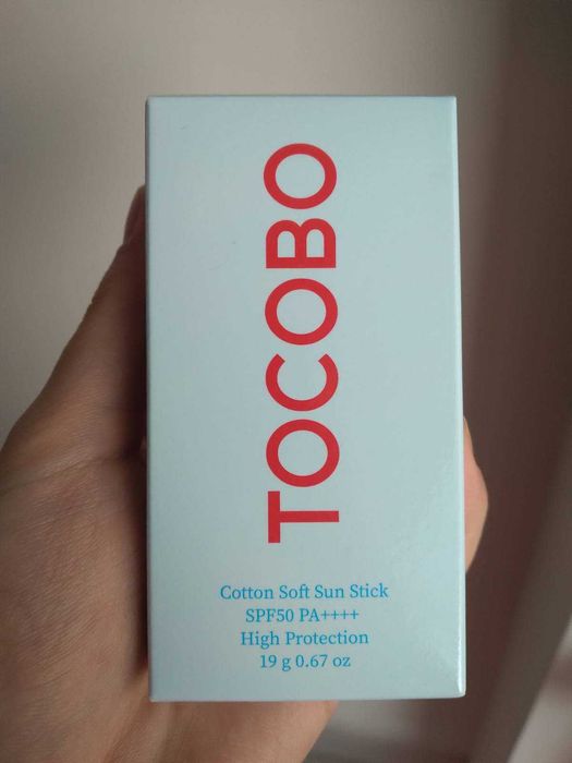 TOCOBO - Cotton Soft Sun Stick SPF50+ Слънцезащитен стик