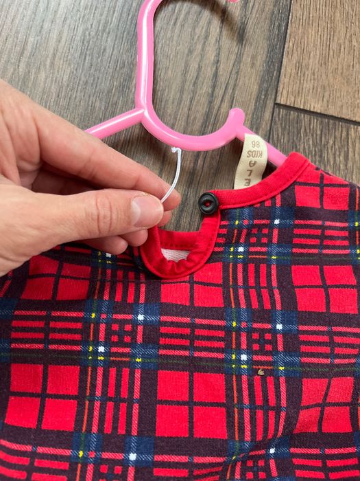 Коледна рокличка - носена веднъж , 86 размер