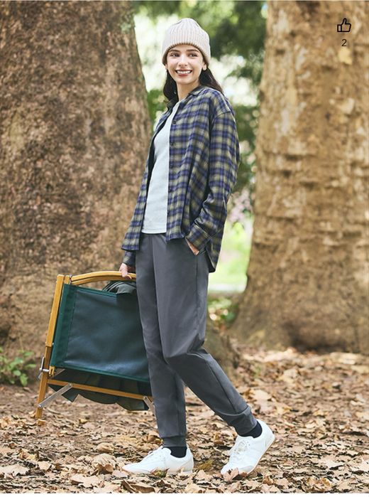 Палаццо и джогеры от Uniqlo