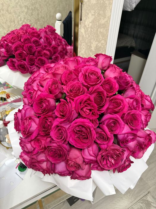 Продам 101 розу свежий