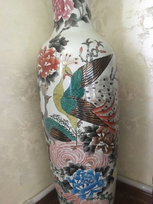 ваза напольная фарфоровая