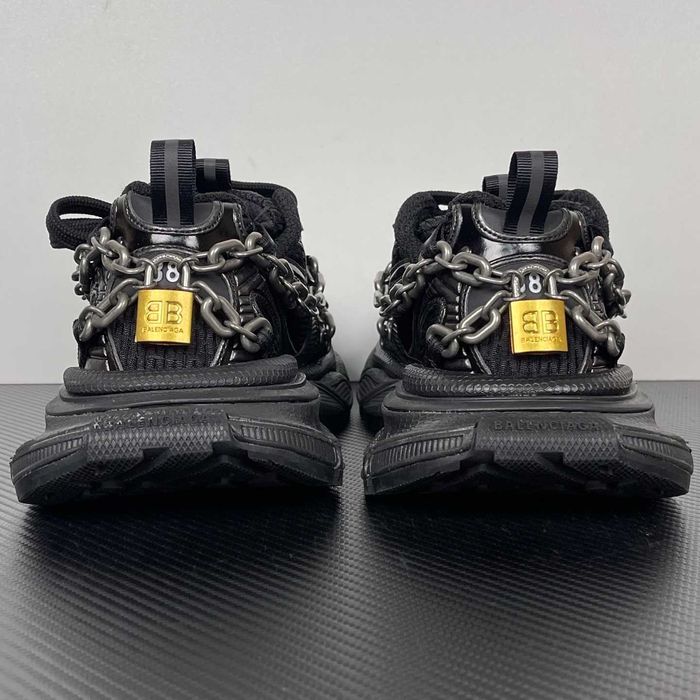 Balenciaga 3XL Sneaker With Chains And Charms Black