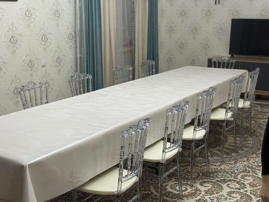 Аренда столов и стульев...