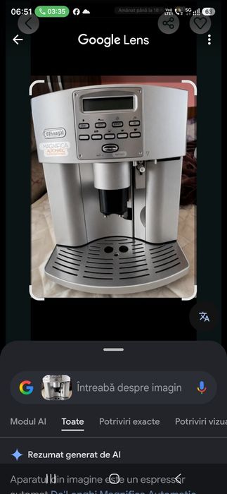 De vanzare expresor cafea