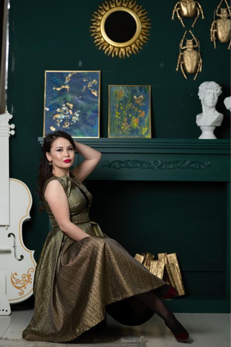 красивое вечернее платье