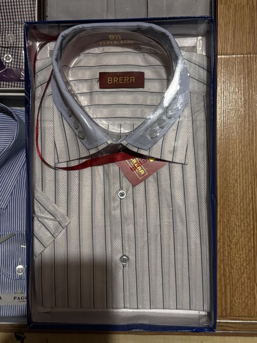 Мужские рубашки с коробкой