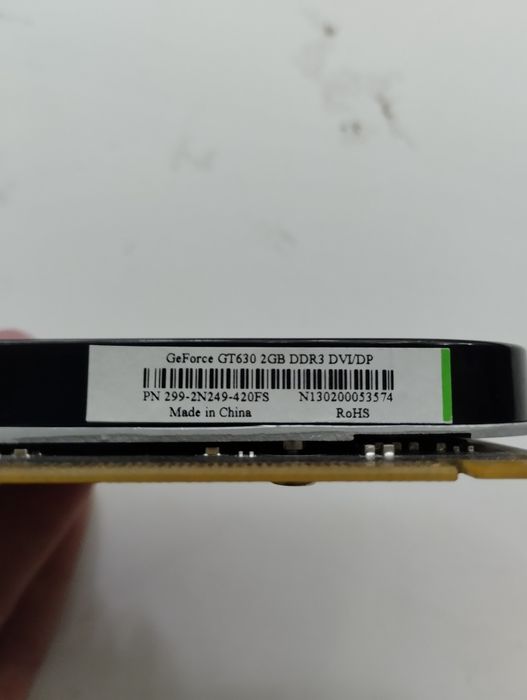 Видеокарта Nvidia geforce gt630 2gb