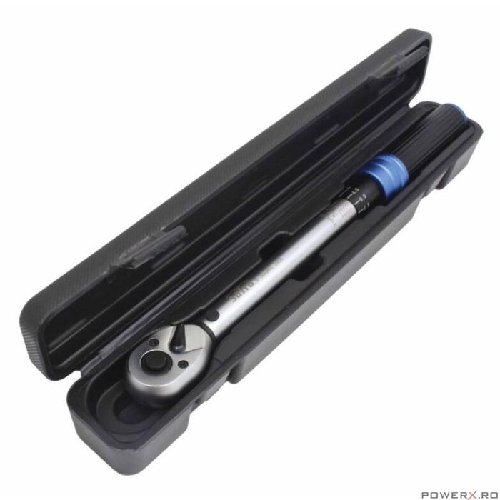 Cheie dinamometrica 10-60 Nm 3/8'', lungime 295 mm, Satra