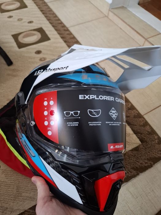Casca LS2  MxExplorer Carbon